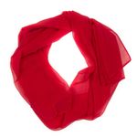 Fashion, accesorii si bijuterii - Femei - Accesorii femei - Esarfe si fulare femei - Esarfa de dama, uni, 40% matase 60% poliester, Rosu - ES115 - Infinity.ro