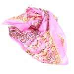 Fashion, accesorii si bijuterii - Femei - Accesorii femei - Esarfe si fulare femei - Batic de dama, 50 x 50 cm, ButicCochet, din satin, multicolor - ES3027 - Infinity.ro