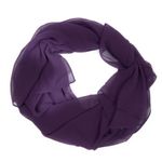 Fashion, accesorii si bijuterii - Femei - Accesorii femei - Esarfe si fulare femei - Esarfa de dama, uni, 40% matase 60% poliester, Mov- ES122 - Infinity.ro