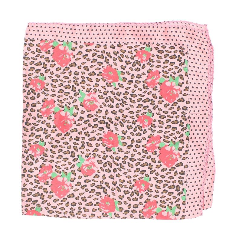 Fashion, accesorii si bijuterii - Femei - Accesorii femei - Esarfe si fulare femei - Batic de dama, 50 x 50 cm, ButicCochet, din satin, multicolor - ES3029 - Infinity.ro