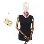 Fashion, accesorii si bijuterii - Femei - Accesorii femei - Esarfe si fulare femei - Batic de dama, 50 x 50 cm, ButicCochet, din satin, multicolor - ES3029 - Infinity.ro