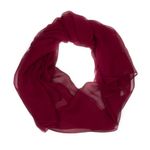 Fashion, accesorii si bijuterii - Femei - Accesorii femei - Esarfe si fulare femei - Esarfa de dama, uni, 40% matase 60% poliester, Visiniu - ES123 - Infinity.ro