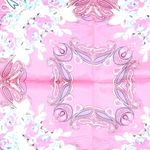 Fashion, accesorii si bijuterii - Femei - Accesorii femei - Esarfe si fulare femei - Batic de dama, 50 x 50 cm, ButicCochet, din satin, multicolor - ES3033 - Infinity.ro