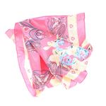 Fashion, accesorii si bijuterii - Femei - Accesorii femei - Esarfe si fulare femei - Batic de dama, 50 x 50 cm, ButicCochet, din satin, multicolor - ES3033 - Infinity.ro