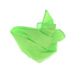 Fashion, accesorii si bijuterii - Femei - Accesorii femei - Esarfe si fulare femei - Batic de dama, 65x65 cm, ButicCochet, din bumbac, cu buline, Verde - ES3043 - Infinity.ro