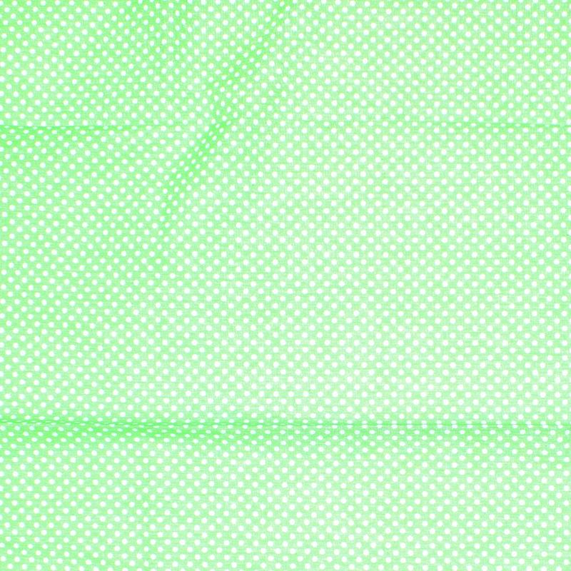 Fashion, accesorii si bijuterii - Femei - Accesorii femei - Esarfe si fulare femei - Batic de dama, 65x65 cm, ButicCochet, din bumbac, cu buline, Verde - ES3043 - Infinity.ro