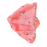 Fashion, accesorii si bijuterii - Femei - Accesorii femei - Esarfe si fulare femei - Batic de dama, 50x50 cm, Buticcochet, Roz, imprimeu cu catelusi - ES1148 - Infinity.ro