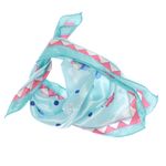 Fashion, accesorii si bijuterii - Femei - Accesorii femei - Esarfe si fulare femei - Batic de dama, 50x50 cm, Buticcochet, Albastru, imprimeu cu catelusi - ES1149 - Infinity.ro