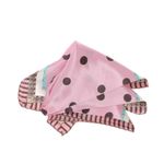Fashion, accesorii si bijuterii - Femei - Accesorii femei - Esarfe si fulare femei - Batic de dama, 50x50 cm, Buticcochet, imprimeu cu buline, Roz - ES1153 - Infinity.ro