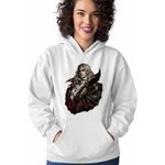 Fashion, accesorii si bijuterii - Femei - Imbracaminte femei - Hanorace femei - Hanorac Femei Castlevania Conte Dracula, alb, marime 2XL - Infinity.ro