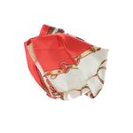 Fashion, accesorii si bijuterii - Femei - Accesorii femei - Esarfe si fulare femei - Batic de dama, 50x50 cm, Buticcochet, cu imprimeu stilizat, Crem - ES1175 - Infinity.ro