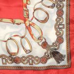 Fashion, accesorii si bijuterii - Femei - Accesorii femei - Esarfe si fulare femei - Batic de dama, 50x50 cm, Buticcochet, cu imprimeu stilizat, Crem - ES1175 - Infinity.ro