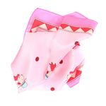 Fashion, accesorii si bijuterii - Femei - Accesorii femei - Esarfe si fulare femei - Batic de dama, 50x50 cm, Buticcochet, saten, imprimeu cu catei, Roz - ES1713 - Infinity.ro