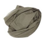 Fashion, accesorii si bijuterii - Femei - Accesorii femei - Esarfe si fulare femei - Esarfa de dama, 100% lana casmir, Kaki, cu ciucuri din blanita, 190 x 70 cm - ES818 - Infinity.ro