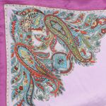Fashion, accesorii si bijuterii - Femei - Accesorii femei - Esarfe si fulare femei - Esarfa de dama, Buticcochet, dimensiune 60x60 cm, cu imprimeu mandala, Mov - ES1215 - Infinity.ro