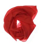 Fashion, accesorii si bijuterii - Femei - Accesorii femei - Esarfe si fulare femei - Esarfa de dama, Buticcochet, 100% matase, 180 x 90 cm, Rosu- ES1141 - Infinity.ro
