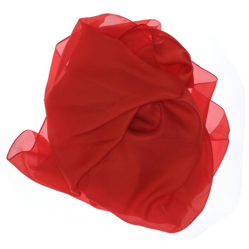 Fashion, accesorii si bijuterii - Femei - Accesorii femei - Esarfe si fulare femei - Esarfa de dama, Buticcochet, 100% matase, 180 x 90 cm, Rosu- ES1141 - Infinity.ro