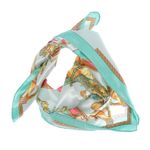 Fashion, accesorii si bijuterii - Femei - Accesorii femei - Esarfe si fulare femei - Esarfa de dama, Buticcochet, dimensiune 60x60 cm, imprimeu cu cai, Albastru - ES1221 - Infinity.ro