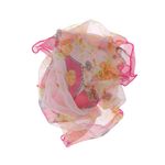 Fashion, accesorii si bijuterii - Femei - Accesorii femei - Esarfe si fulare femei - Esarfa de dama, Buticcochet, 60x60 cm, 40% matase 60% poliester, cu imprimeu floral, Roz - ES1249 - Infinity.ro