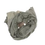 Fashion, accesorii si bijuterii - Femei - Accesorii femei - Esarfe si fulare femei - Esarfa de dama, ButicCochet, din casmir, cu ciucuri din blanita, 200 x 75 cm, Gri - ES1503 - Infinity.ro