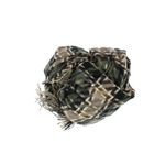 Fashion, accesorii si bijuterii - Femei - Accesorii femei - Esarfe si fulare femei - Esarfa de dama, ButicCochet, din casmir, cu franjuri, 190 x 70 cm, model carouri, Negru - ES1479 - Infinity.ro