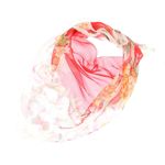 Fashion, accesorii si bijuterii - Femei - Accesorii femei - Esarfe si fulare femei - Esarfa de dama, Buticcochet, 60x60 cm, 40% matase 60% poliester, cu imprimeu floral, Roz - ES2006 - Infinity.ro