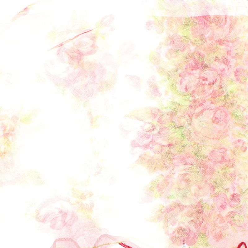 Fashion, accesorii si bijuterii - Femei - Accesorii femei - Esarfe si fulare femei - Esarfa de dama, Buticcochet, 60x60 cm, 40% matase 60% poliester, cu imprimeu floral, Visiniu - ES2023 - Infinity.ro