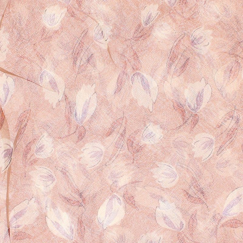 Fashion, accesorii si bijuterii - Femei - Accesorii femei - Esarfe si fulare femei - Esarfa de dama, Buticcochet, 60x60 cm, 40% matase 60% poliester, cu imprimeu floral, Maro - ES2024 - Infinity.ro
