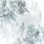 Fashion, accesorii si bijuterii - Femei - Accesorii femei - Esarfe si fulare femei - Esarfa de dama, Buticcochet, 60x60 cm, 40% matase 60% poliester, cu imprimeu floral, Gri - ES2027 - Infinity.ro