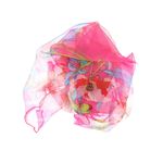 Fashion, accesorii si bijuterii - Femei - Accesorii femei - Esarfe si fulare femei - Esarfa de dama, Buticcochet, 60x60 cm, 40% matase 60% poliester, cu imprimeu floral, Fucsia - ES2029 - Infinity.ro