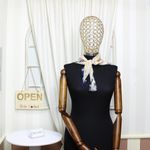 Fashion, accesorii si bijuterii - Femei - Accesorii femei - Esarfe si fulare femei - Esarfa de dama, Buticcochet, 60x60 cm, 40% matase 60% poliester, cu imprimeu floral, Crem - ES2032 - Infinity.ro