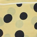 Fashion, accesorii si bijuterii - Femei - Accesorii femei - Esarfe si fulare femei - Esarfa de dama, Buticcochet, matase, 180 x 90 cm, imprimeu cu buline, Galben mustar - ES2182 - Infinity.ro