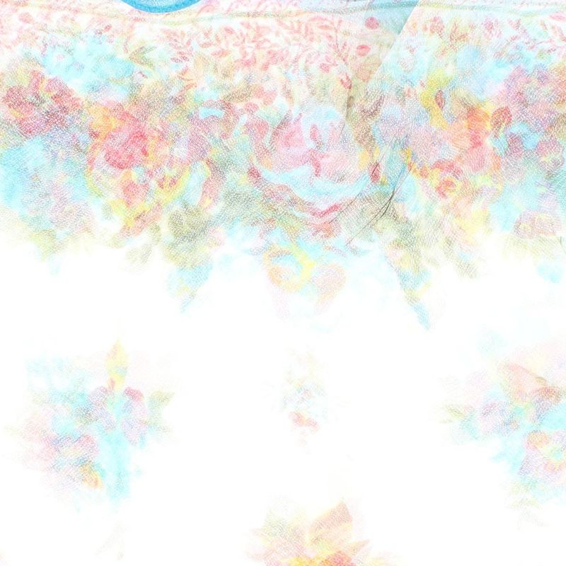 Fashion, accesorii si bijuterii - Femei - Accesorii femei - Esarfe si fulare femei - Esarfa de dama, Buticcochet, 60x60 cm, 40% matase 60% poliester, cu imprimeu floral, Albastru - ES2038 - Infinity.ro