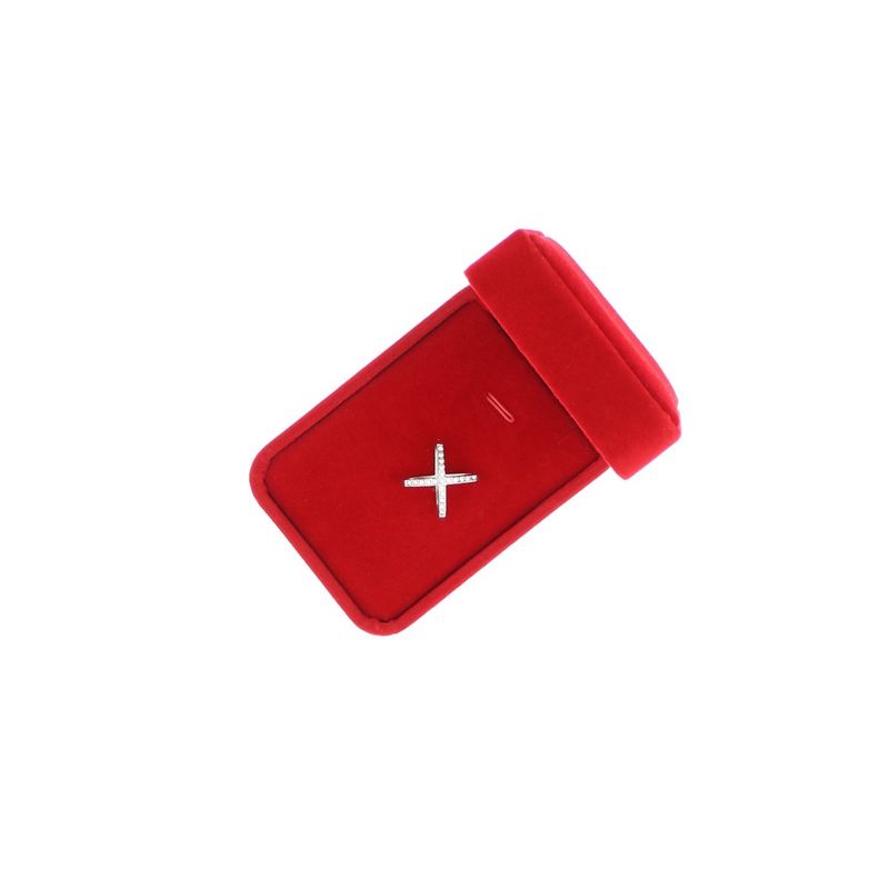 Fashion, accesorii si bijuterii - Femei - Accesorii femei - Esarfe si fulare femei - Inel pentru esarfa, Buticcochet, din metal, 1.7x2.5 cm, Argintiu - IES205 - Infinity.ro