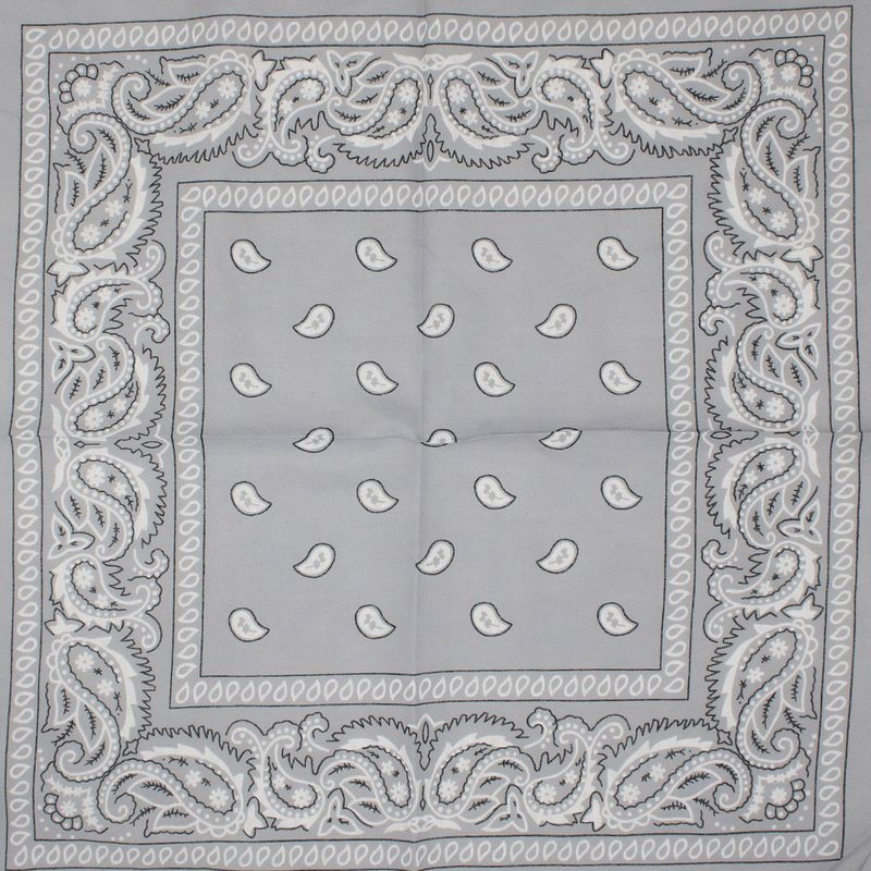 Fashion, accesorii si bijuterii - Femei - Accesorii femei - Esarfe si fulare femei - Set 12 bandane, din bumbac, cu model mandala, Buticcochet, 55x55 cm, Multicolor - ES3044 - Infinity.ro