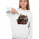 Fashion, accesorii si bijuterii - Femei - Imbracaminte femei - Hanorace femei - Hanorac Femei Castlevania Fantasy Vampire Hunters, alb, marime 2XL - Infinity.ro