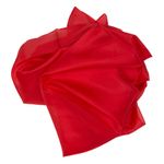 Fashion, accesorii si bijuterii - Femei - Accesorii femei - Esarfe si fulare femei - Esarfa, Batic, de dama, Buticcochet, Rosie din  matase, 90x90 cm - ES350 - Infinity.ro