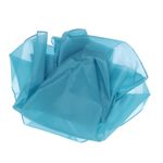 Fashion, accesorii si bijuterii - Femei - Accesorii femei - Esarfe si fulare femei - Esarfa, Batic, de dama, Buticcochet, Turcoaz, din 100% matase, 90x90 cm - ES881 - Infinity.ro