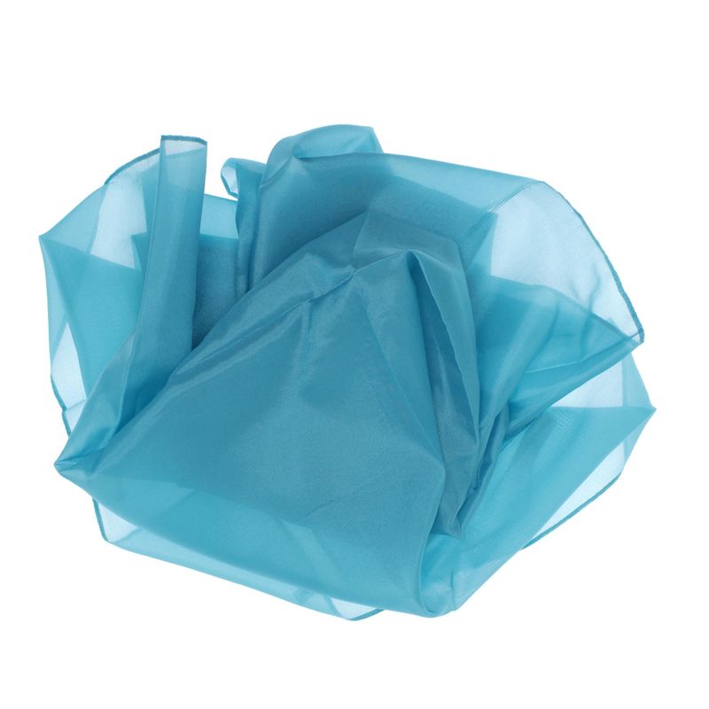 Fashion, accesorii si bijuterii - Femei - Accesorii femei - Esarfe si fulare femei - Esarfa, Batic, de dama, Buticcochet, Turcoaz, din 100% matase, 90x90 cm - ES881 - Infinity.ro