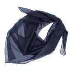 Fashion, accesorii si bijuterii - Femei - Accesorii femei - Esarfe si fulare femei - Esarfa, Batic, de dama, Buticcochet, Bleumarin, din 100% matase, 90x90 cm - ES882 - Infinity.ro