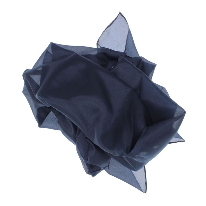 Fashion, accesorii si bijuterii - Femei - Accesorii femei - Esarfe si fulare femei - Esarfa, Batic, de dama, Buticcochet, Bleumarin, din 100% matase, 90x90 cm - ES882 - Infinity.ro