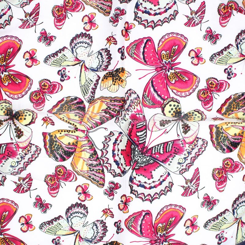 Fashion, accesorii si bijuterii - Femei - Accesorii femei - Esarfe si fulare femei - Batic de dama, 50 x 50 cm, ButicCochet, din satin, multicolor - ES2564 - Infinity.ro