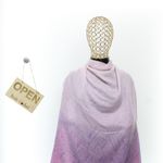 Fashion, accesorii si bijuterii - Femei - Accesorii femei - Esarfe si fulare femei - Esarfa de dama, cu model liniar, ButicCochet, 70% poliester 30% vascoza, Fucsia - ES2945 - Infinity.ro