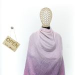 Fashion, accesorii si bijuterii - Femei - Accesorii femei - Esarfe si fulare femei - Esarfa de dama, cu model liniar, ButicCochet, 70% poliester 30% vascoza, Fucsia - ES2945 - Infinity.ro