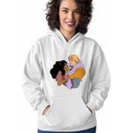 Fashion, accesorii si bijuterii - Femei - Imbracaminte femei - Hanorace femei - Hanorac Femei Cocosatul de la Notre-Dame Esmeralda Phoebus, alb, marime 2XL - Infinity.ro