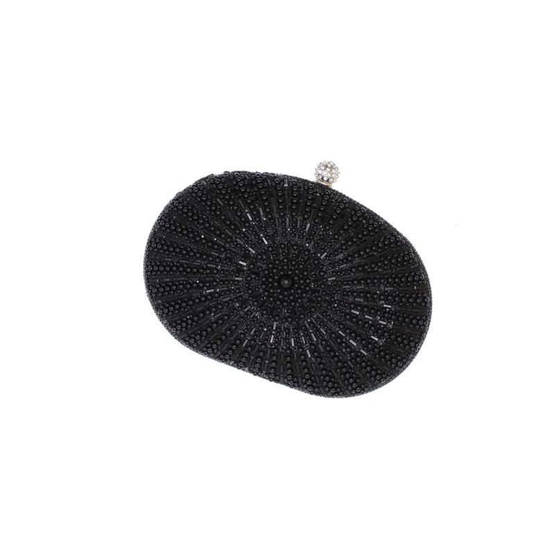 Fashion, accesorii si bijuterii - Femei - Accesorii femei - Genti si rucsacuri femei - Geanta clutch, de dama, din material sintetic, ButicCochet, 20x14x5 cm, Negru - GND1153 - Infinity.ro