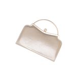 Fashion, accesorii si bijuterii - Femei - Accesorii femei - Genti si rucsacuri femei - Geanta clutch, de dama, din material sintetic, ButicCochet, 21x12x4 cm, Auriu - GND1156 - Infinity.ro