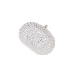 Fashion, accesorii si bijuterii - Femei - Accesorii femei - Genti si rucsacuri femei - Geanta clutch, de dama, din material sintetic, ButicCochet, 20x14x5 cm, Argintiu - GND1152 - Infinity.ro