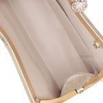 Fashion, accesorii si bijuterii - Femei - Accesorii femei - Genti si rucsacuri femei - Geanta clutch, de dama, din material sintetic, ButicCochet, 21x12x4 cm, Auriu - GND1156 - Infinity.ro