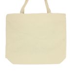 Fashion, accesorii si bijuterii - Femei - Accesorii femei - Genti si rucsacuri femei - Geanta de plaja, din material textil, ButicCochet, 42x47 cm, imprimeu cu fluturi, Bej - GND169 - Infinity.ro